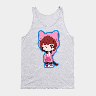 Cat Girl Tank Top